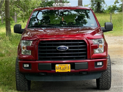 1 2015 F 150 Ford Rough Country Leveling Kit Anthem Off Road Avenger Black