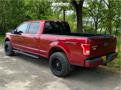 1 2015 F 150 Ford Rough Country Leveling Kit Anthem Off Road Avenger Black