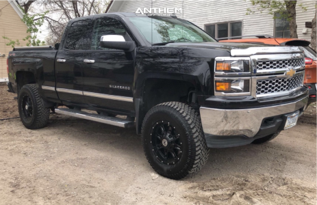 1 2014 Silverado 1500 Chevrolet Rough Country Suspension Lift 6in Anthem Off Road Instigator Black