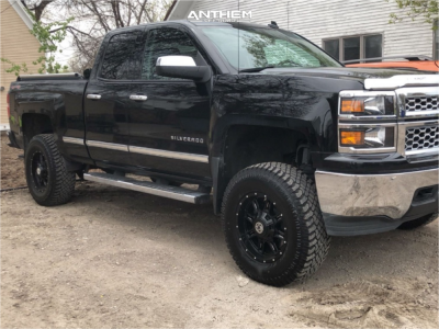 1 2014 Silverado 1500 Chevrolet Rough Country Suspension Lift 6in Anthem Off Road Instigator Machined