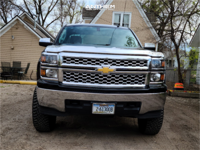 1 2014 Silverado 1500 Chevrolet Rough Country Suspension Lift 6in Anthem Off Road Instigator Machined