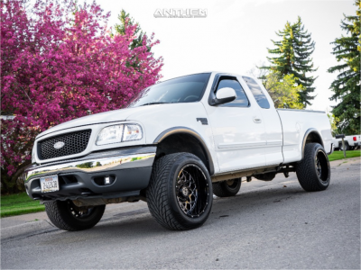 2002 Ford F-150 - 20x12 -44mm - Anthem Off-Road Avenger - Stock Suspension - 305/50R20
