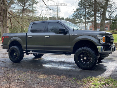 1 2019 F 150 Ford Superlift Suspension Lift 6in Anthem Off Road Instigator Black Milled