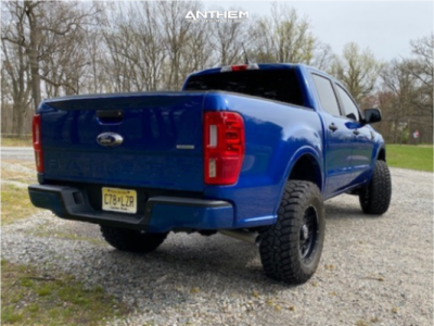 1 2019 Ranger Ford Rough Country Suspension Lift 35in Anthem Off Road Avenger Matte Black