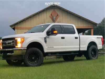 1 2019 F 250 Ford Readylift Leveling Kit Anthem Off Road Avenger Matte Black