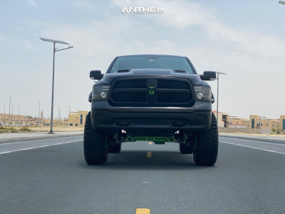 1 2015 1500 Ram Rough Country Suspension Lift 6in Anthem Off Road Equalizer Matte Black