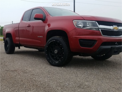 2015 Chevrolet Colorado - 20x10 -18mm - Anthem Off-Road Avenger - Stock Suspension - 275/40R20
