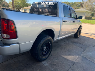 1 2012 1500 Ram Stock Stock Anthem Off Road Enforcer Matte Black