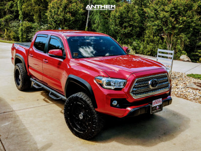 2016 Toyota Tacoma - 20x10 -18mm - Anthem Off-Road Avenger - Leveling Kit - 275/55R20