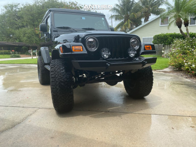 1 2003 Tj Jeep Sport Rough Country Stock Anthem Off Road Aviator Black