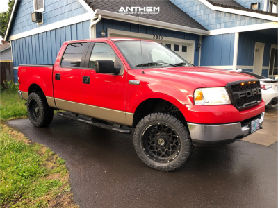 2005 Ford F-150 - 20x10 -18mm - Anthem Off-Road Avenger - Leveling Kit - 33" x 11.5"