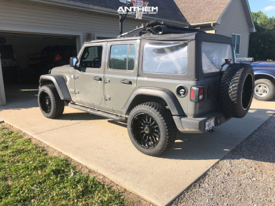 1 2019 Wrangler Jeep Unlimited Sport Stock Stock Anthem Off Road Equalizer Black