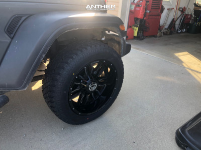 1 2019 Wrangler Jeep Unlimited Sport Stock Stock Anthem Off Road Equalizer Black