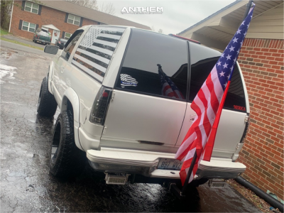 1 1995 Tahoe Chevrolet Rough Country Leveling Kit Body Lift Anthem Off Road Enforcer A721 Black