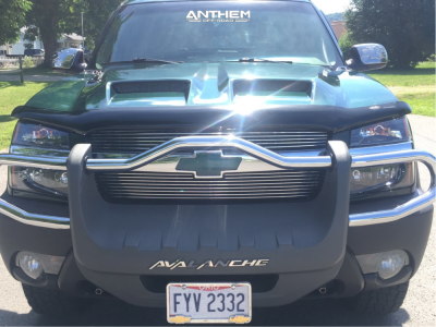 1 2003 Avalanche 1500 Chevrolet Supreme Air Suspension Anthem Off Road Enforcer A721 Machined Accents