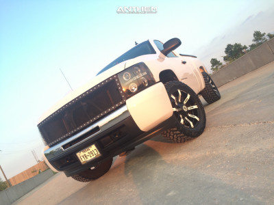 1 2009 Silverado 1500 Chevrolet Fabtech Leveling Kit Anthem Off Road Defender Black