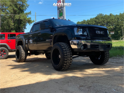 2007 GMC Sierra 1500 - 22x14 -76mm - Anthem Off-Road Equalizer - Suspension Lift 7.5" - 37" x 13.5"