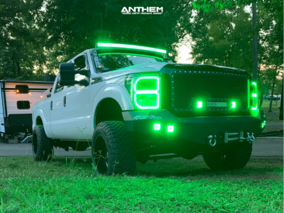 1 2015 F 250 Super Duty Ford 2 Inch Level Leveling Kit Anthem Off Road Gunner Black