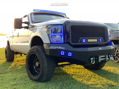 1 2015 F 250 Super Duty Ford 2 Inch Level Leveling Kit Anthem Off Road Gunner Black