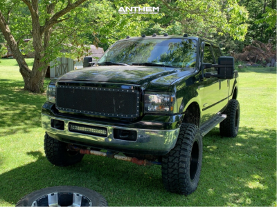 2005 Ford F-250 Super Duty - 20x10 -24mm - Anthem Off-Road Equalizer - Suspension Lift 6" - 37" x 13.5"