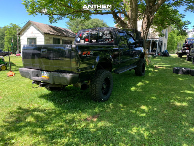 1 2005 F 250 Super Duty Ford Rough Country Suspension Lift 6in Anthem Off Road A755 Black