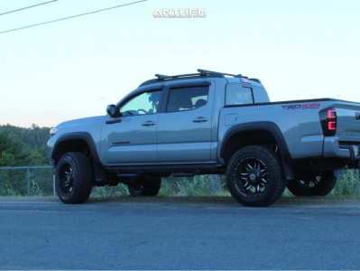 1 2019 Tacoma Toyota Rough Country Suspension Lift 4in Anthem Equalizer Machined Accents