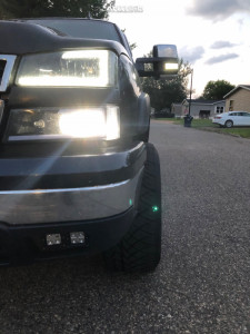 1 2006 Silverado 1500 Classic Chevrolet Rough Country Leveling Kit Anthem Off Road Equalizer Machined Black