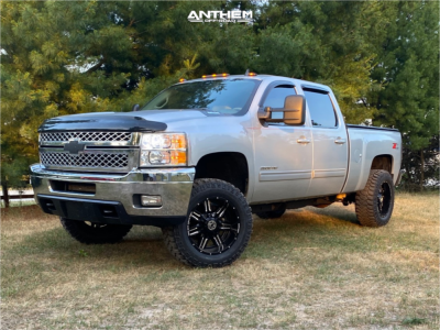 2013 Chevrolet Silverado 2500 HD - 20x10 -24mm - Anthem Off-Road Equalizer - Suspension Lift 2.5" - 35" x 11.5"