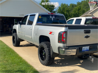 1 2013 Silverado 2500 Hd Chevrolet 2 Inch Level Suspension Lift 25in Anthem Off Road Equalizer Machined Accents