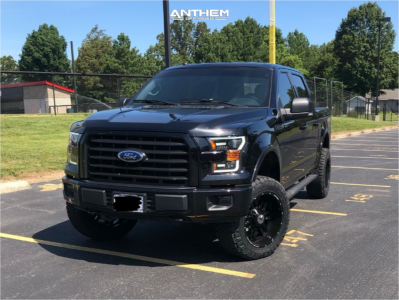 1 2017 F 150 Ford Readylift Suspension Lift 35in Anthem Off Road Equalizer Black