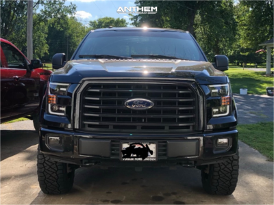 1 2017 F 150 Ford Readylift Suspension Lift 35in Anthem Off Road Equalizer Black