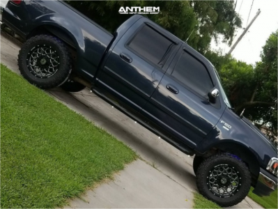 1 2001 F 150 Ford 35 Inch Level With 25 Inch Coil Spacers Suspension Lift 6in Anthem Off Road Avenger Black