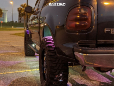 1 2001 F 150 Ford 35 Inch Level With 25 Inch Coil Spacers Suspension Lift 6in Anthem Off Road Avenger Black
