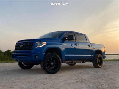 2018 Toyota Tundra - 20x10 -24mm - Anthem Off-Road Instigator - Suspension Lift 3" - 33" x 12.5"
