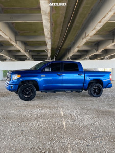 1 2018 Tundra Toyota Readylift Suspension Lift 3in Anthem Off Road Instigator Black