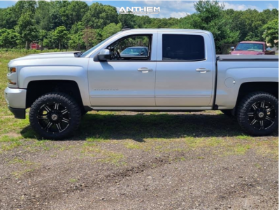 1 2016 1500 Chevrolet Motofab Suspension Lift 3in Anthem Off Road Equalizer Black