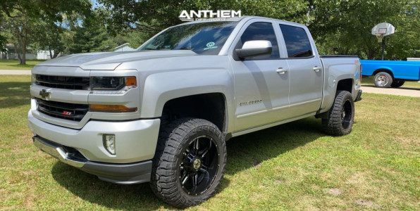 1 2016 1500 Chevrolet Motofab Suspension Lift 3in Anthem Off Road Equalizer Black