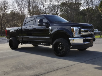 2019 Ford F-250 Super Duty - 22x14 -76mm - Anthem Off-Road Equalizer - Suspension Lift 2.5" - 33" x 12.5"