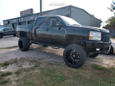 2011 Chevrolet Silverado 1500 - 22x14 -76mm - Anthem Off-Road Equalizer - Suspension Lift 7" & Body 3" - 375/45R22