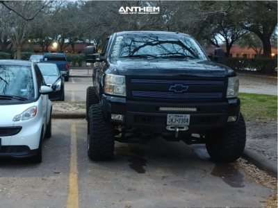 1 2011 Silverado 1500 Chevrolet Fabtech Suspension Lift 7in Body 3in Anthem Off Road Equalizer Machined Black