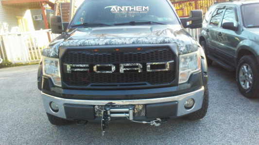 1 2010 F 150 Ford Stock Air Suspension Anthem Off Road Defender Matte Black