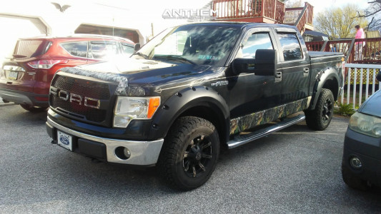 1 2010 F 150 Ford Stock Air Suspension Anthem Off Road Defender Matte Black