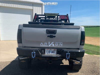 1 2009 Silverado 2500 Hd Chevrolet Rough Country Suspension Lift 6in Anthem Off Road Equalizer Black