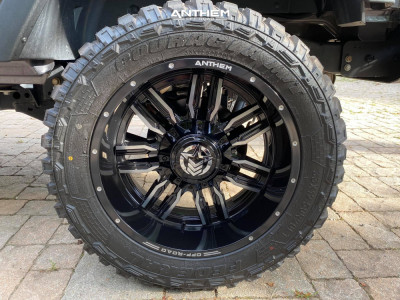 1 2016 Wrangler Jk Jeep Base Rough Country Suspension Lift 4in Anthem Off Road Equalizer Black