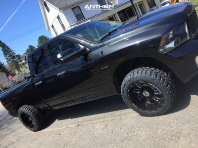 1 2017 1500 Ram Rough Country Suspension Lift 25in Anthem Off Road Enforcer Black