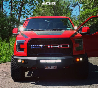 1 2015 F 150 Ford Readylift Suspension Lift 35in Anthem Off Road Defender Black
