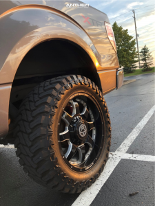 1 2012 F 150 Ford Custom Leveling Kit Anthem Off Road Commander Machined Black