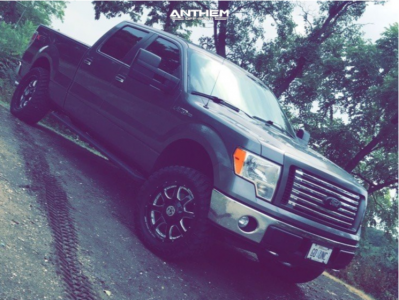 1 2012 F 150 Ford Custom Leveling Kit Anthem Off Road Commander Machined Black