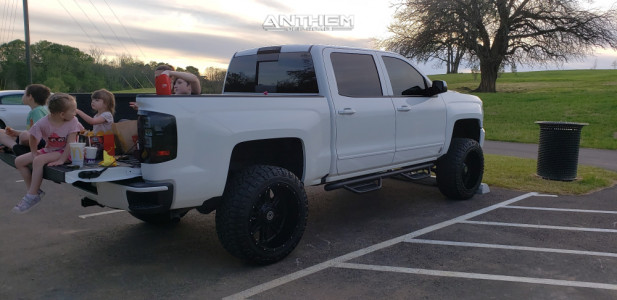 1 2018 Silverado 1500 Chevrolet Rough Country Suspension Lift 7in Anthem Off Road Instigator Matte Black