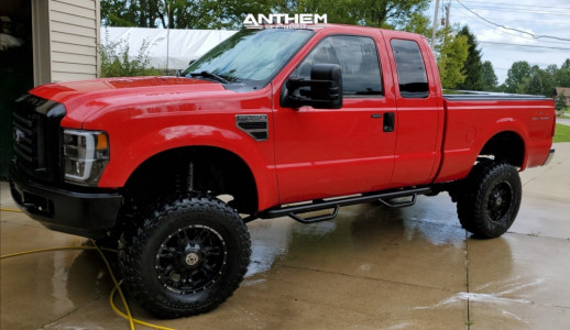 2008 Ford F-250 Super Duty - 18x9 -12mm - Anthem Off-Road Equalizer - Suspension Lift 6" - 35" x 12.5"